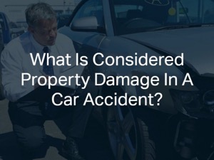 What Is Considered Property Damage In A Car Accident?