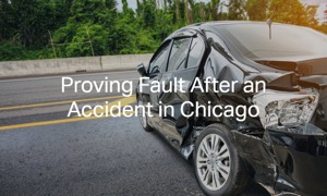 Proving Negligence After a Car Accident in Illinois