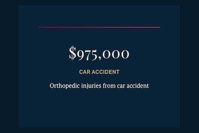 975k Car Accident Settlement